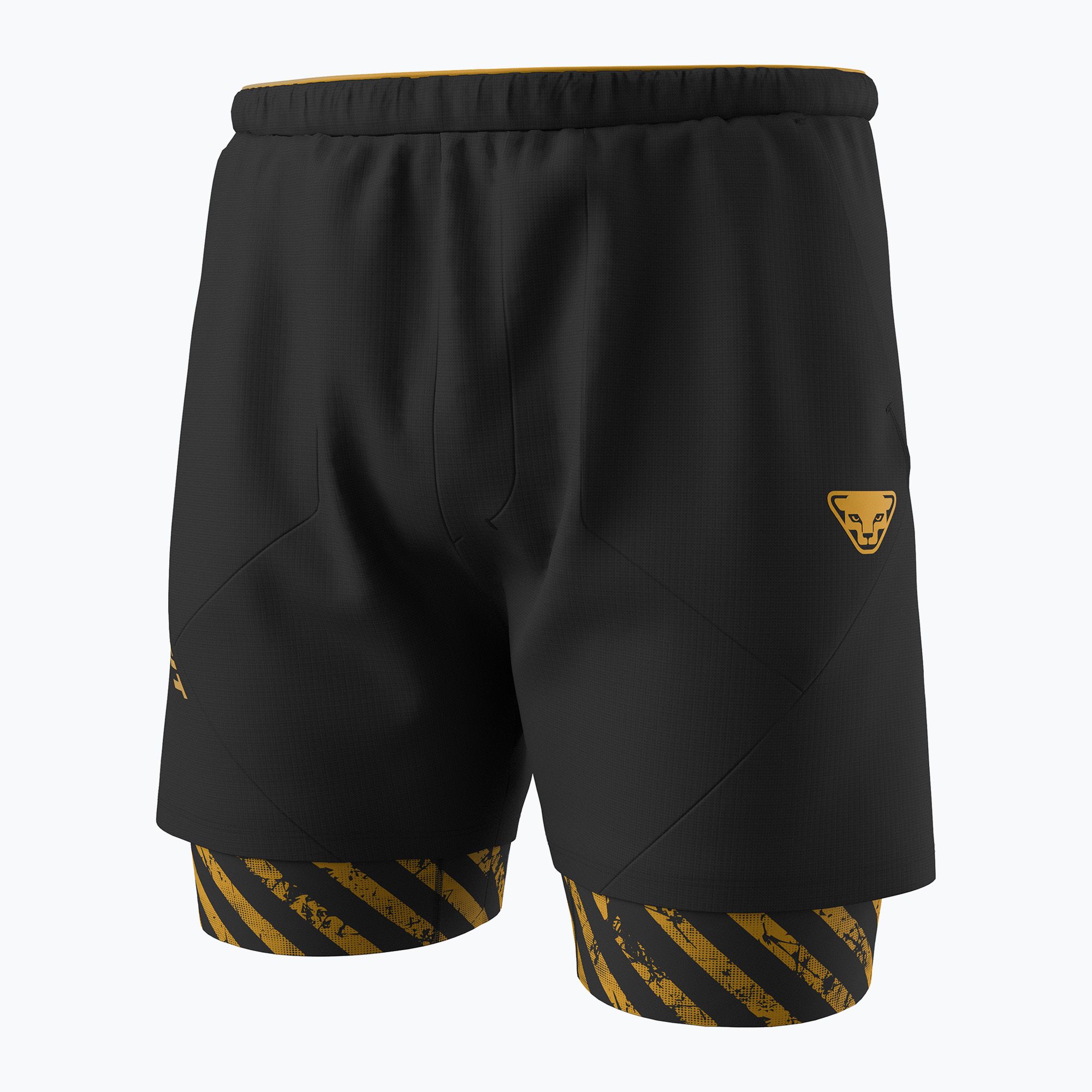 Pantaloncini da corsa DYNAFIT Trail 2IN1 da uomo, tabacco nero out (XXL) (Trail 2IN1 08-0000071920)