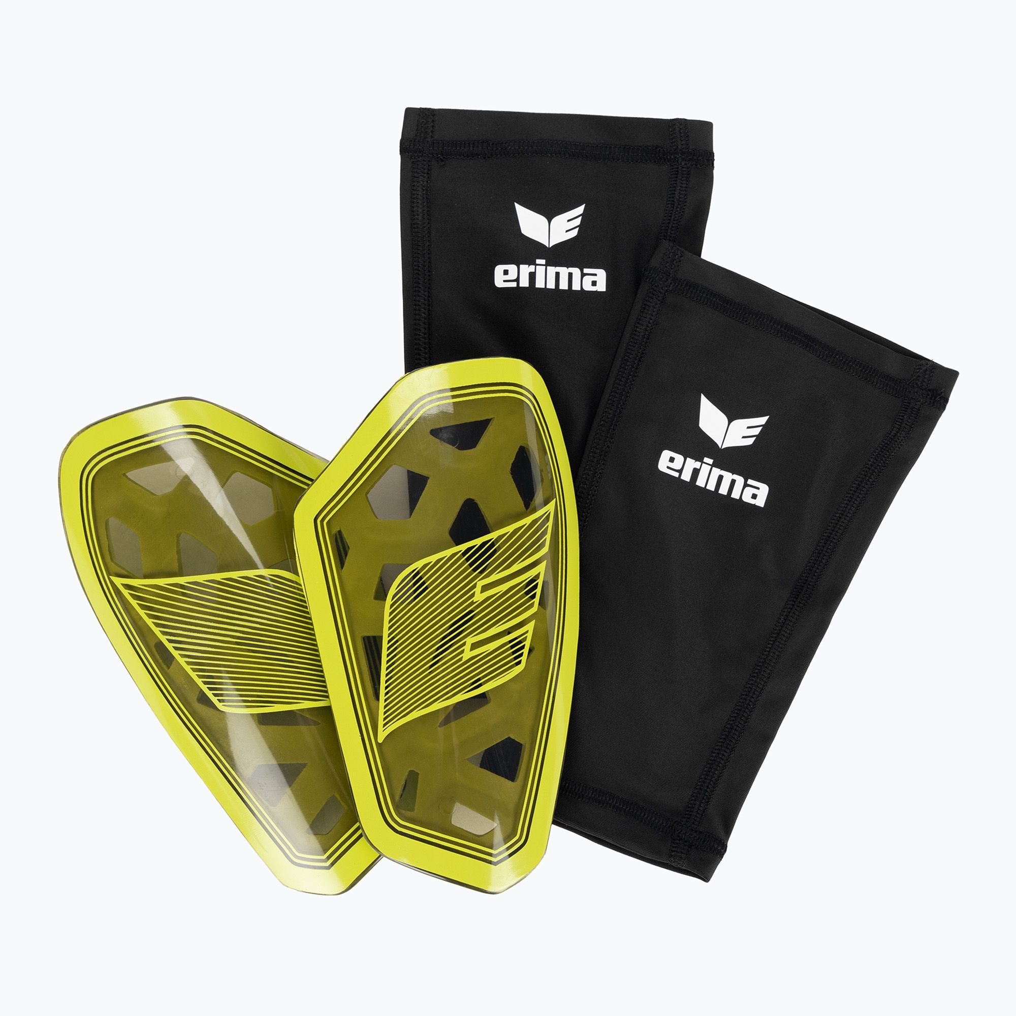 ERIMA Flex Guard parastinchi lime/nero (L) (Flex Guard 7212402)