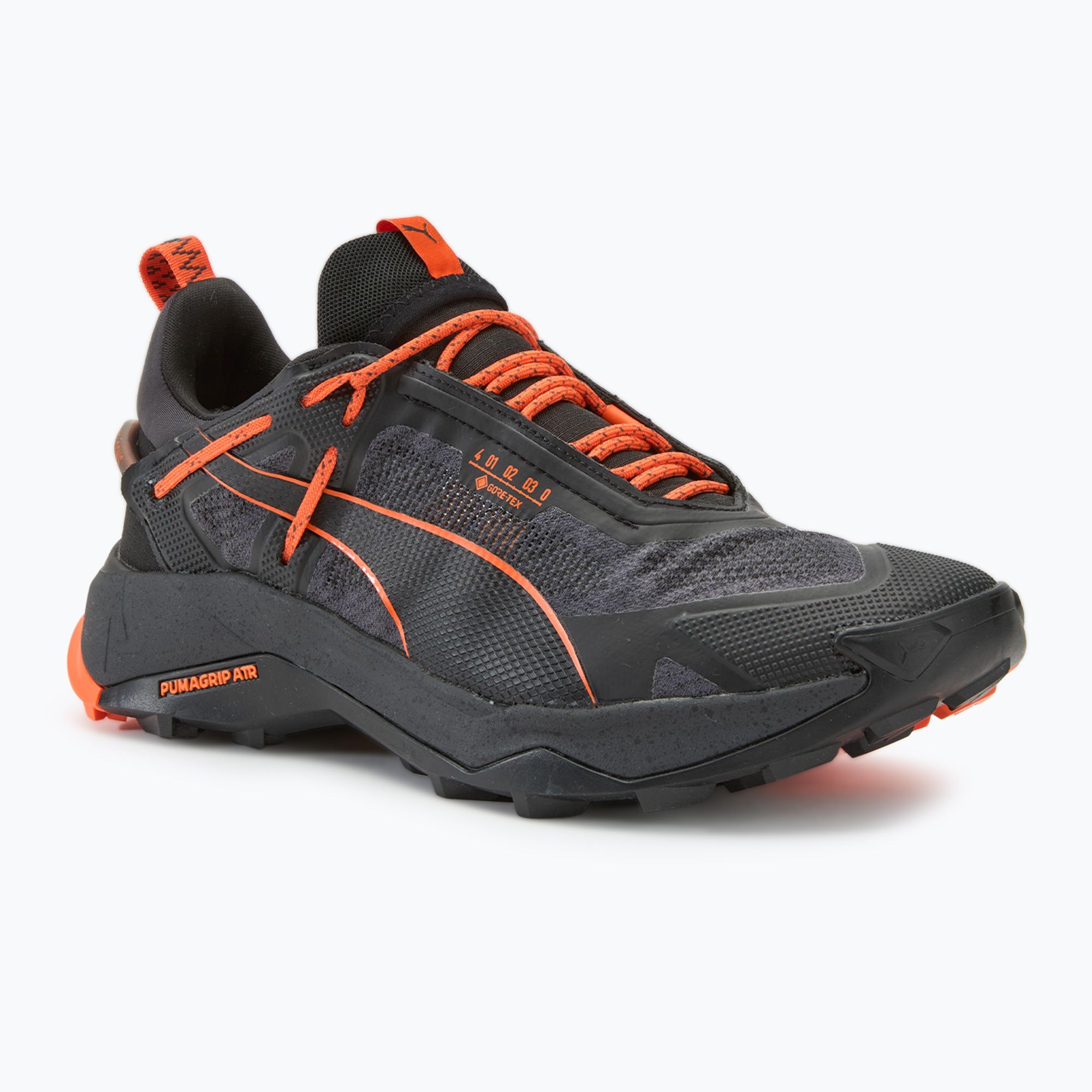 PUMA Explore Nitro GTX scarpe da trekking uomo puma nero/grigio scuro/flame flicker (42 EU) (Explore Nitro GTX 378023 05)
