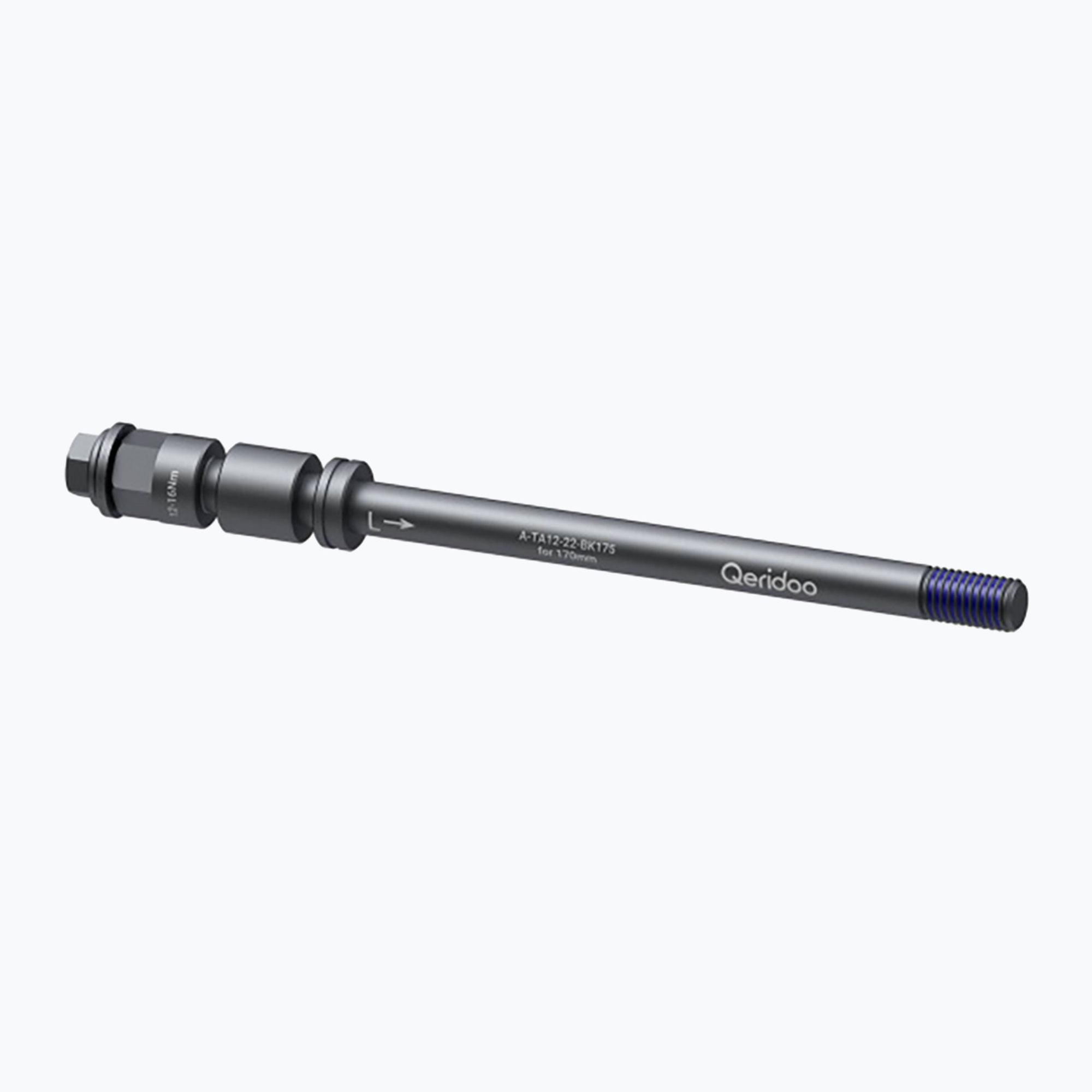 Adattatore per asse rigido Qeridoo M12x1,75 mm Maxle (167-192 Mm) (Maxle A-TA12-22-BK175)