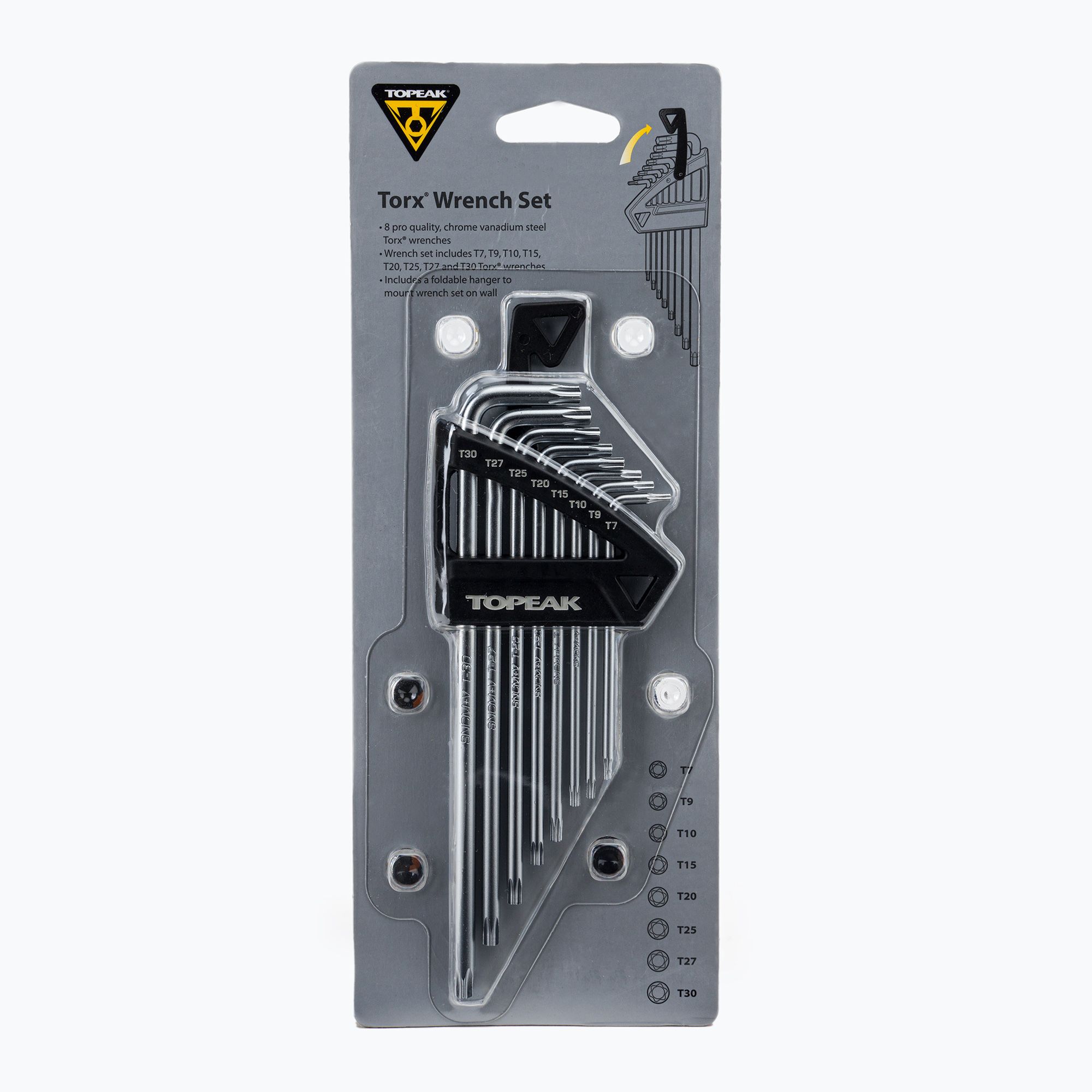 Set di chiavi torx Topeak Prepstation (Prepstation Serwisowy Torx Wrench Set T-TPS-SP05)