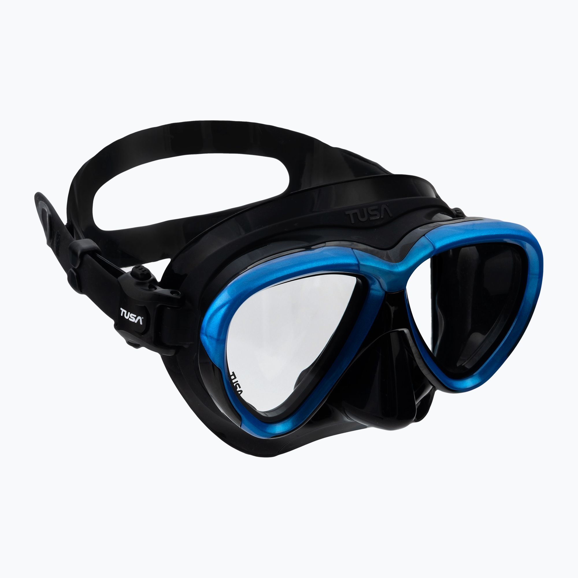 TUSA Intega Maschera subacquea blu/nera (Intega M 2004)
