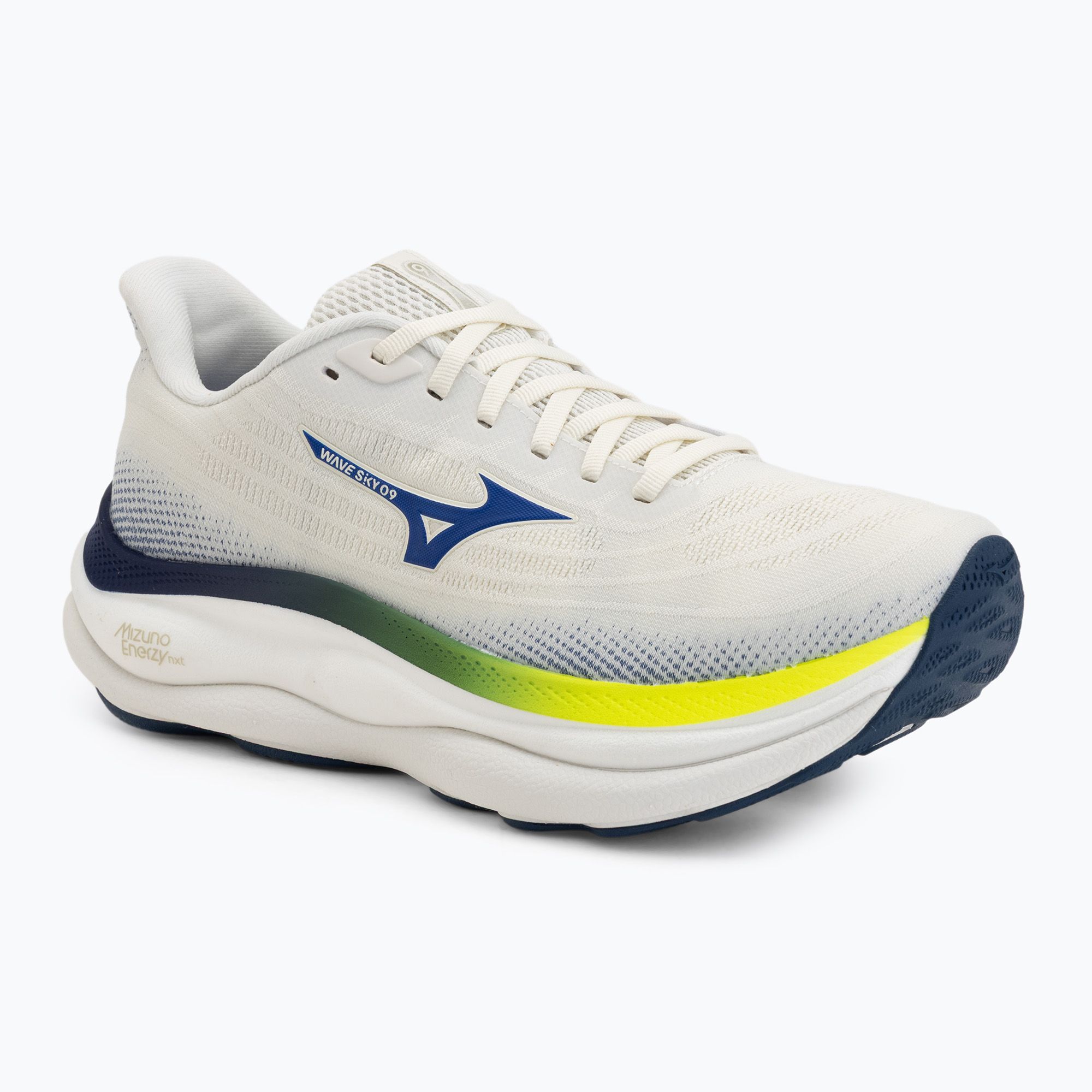 Scarpe da running uomo Mizuno Wave Sky 9 pale khaki/curds&whey/ curds ...