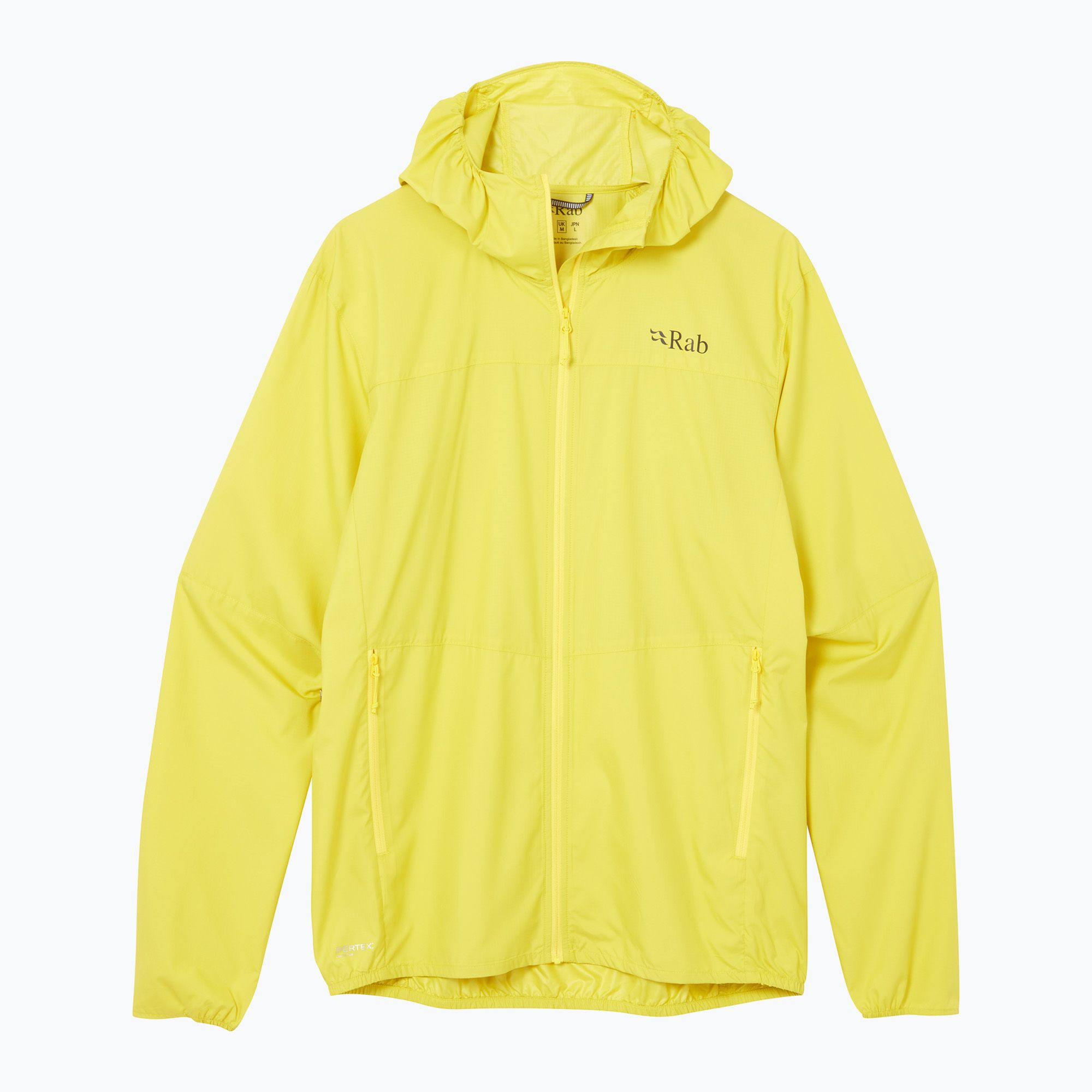 Giacca Rab Windgather Hoody polline da uomo