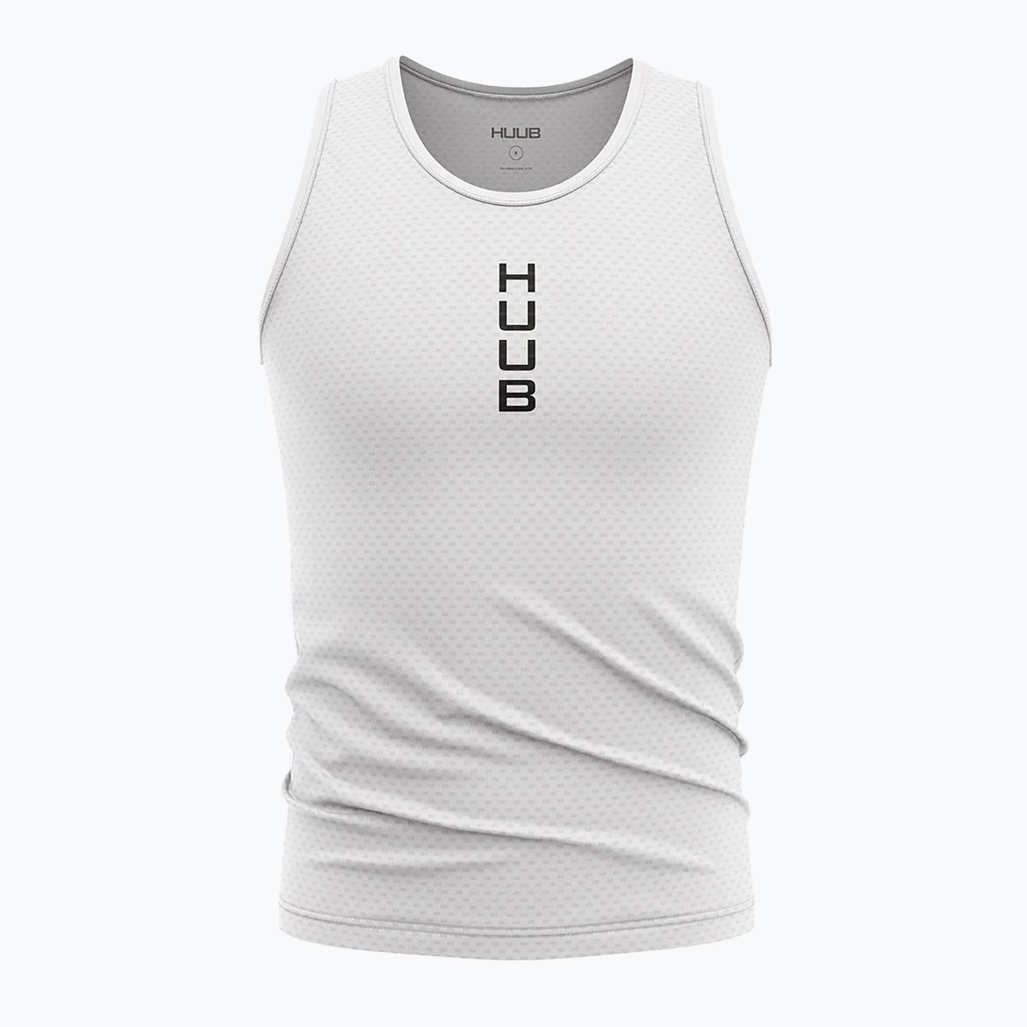 HUUB Cycling Canotta Undervest bianca da uomo (L) (Cycling Undervest SLESSMBL)