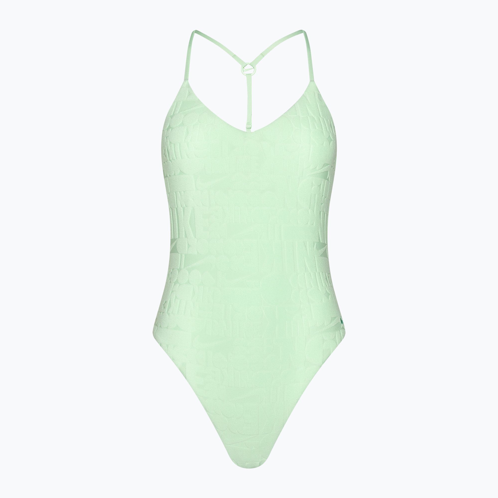 Costume intero donna Nike Retro Flow Terry vapor green (L) (Retro Flow T-Back NESSE244-338)