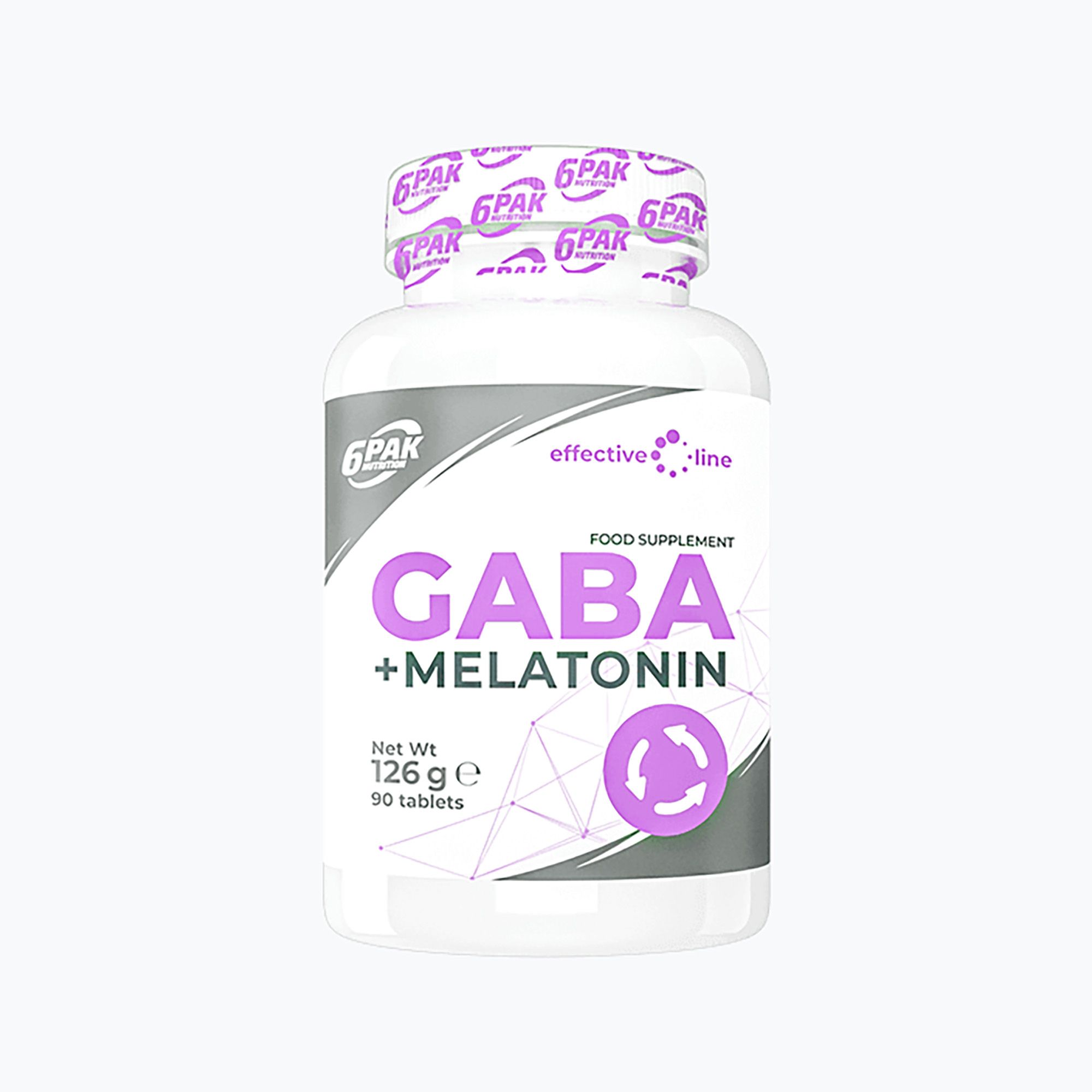 Melatonina 6PAK EL GABA Melatonina 90 compresse (90 tabl.) (EL GABA Melatonin PAK/089)