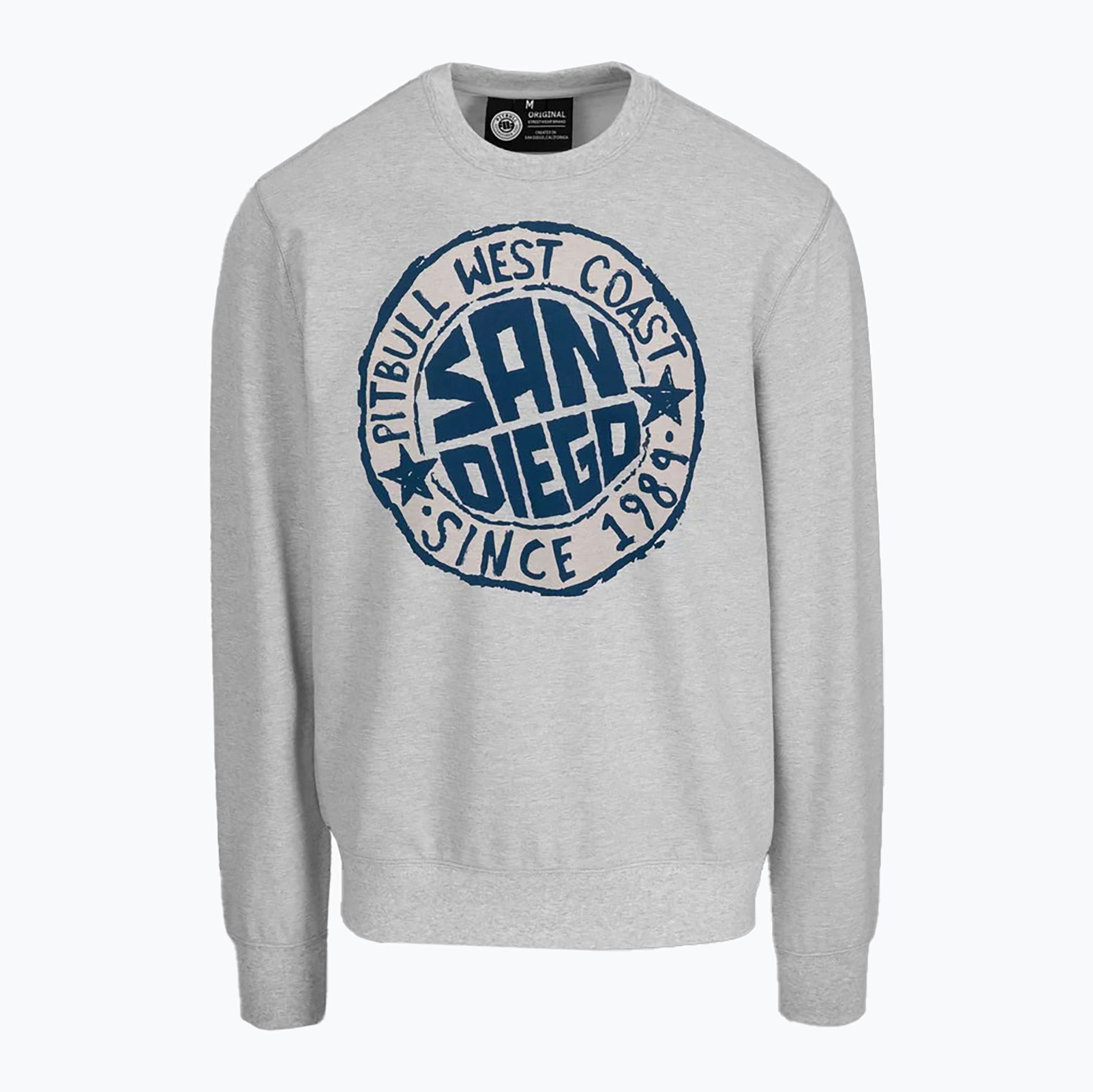 Felpa a girocollo Pitbull San Diego Sun Uomo grigio/melange (XXL) (San Diego Sun Crewneck Sweatshirt 115054121004)