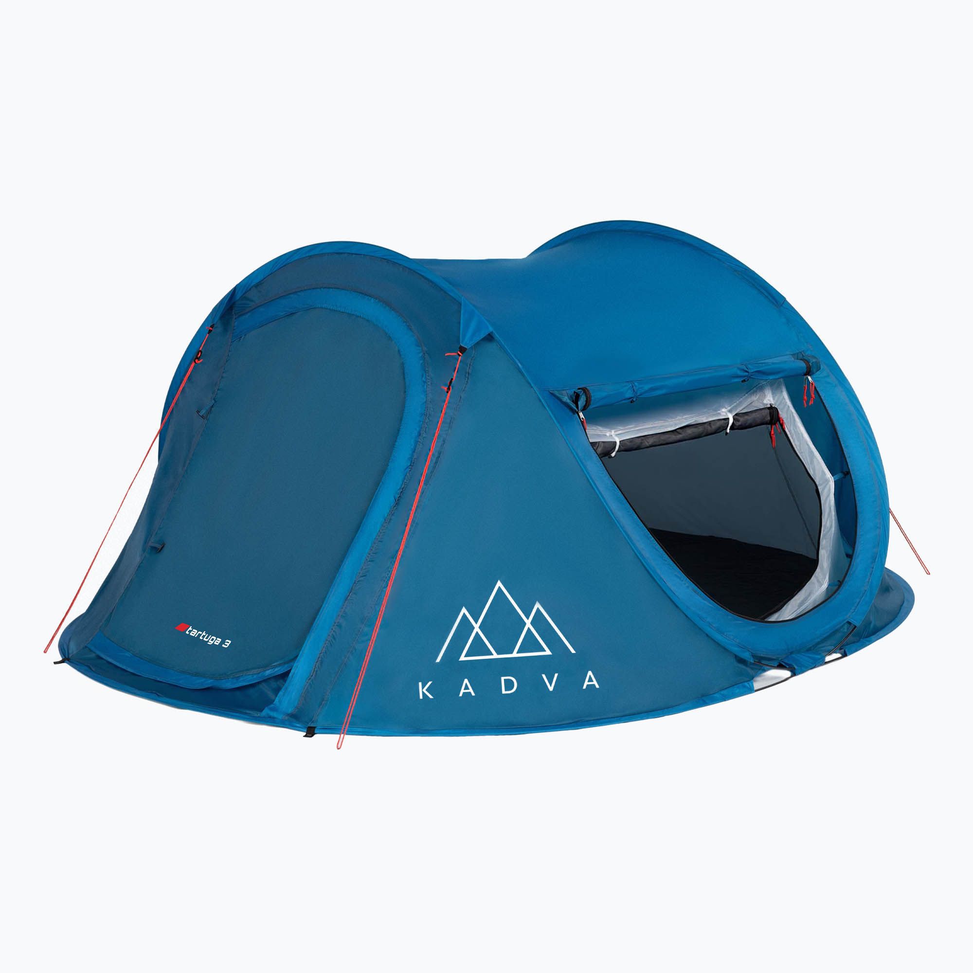 KADVA Tartuga 3 persone tenda da campeggio blu (Tartuga 3 KDW-TRT003)