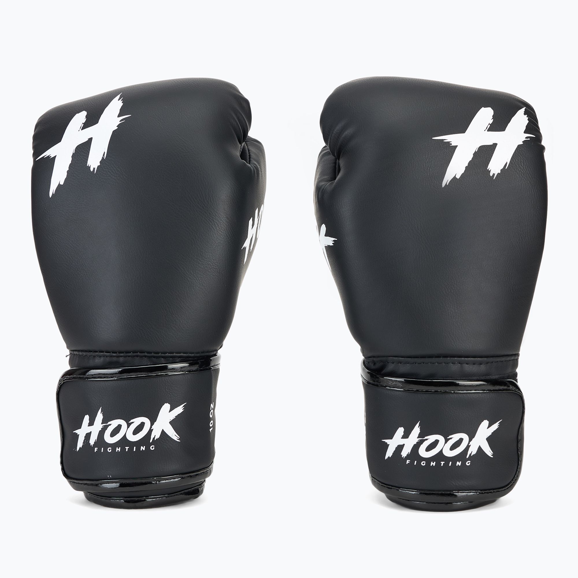 Guanti da boxe HOOK FIGHTING Ready To Spar con protezione per le mani, nero (16oz) (Ready To Spar HKF-BXG005-BL)