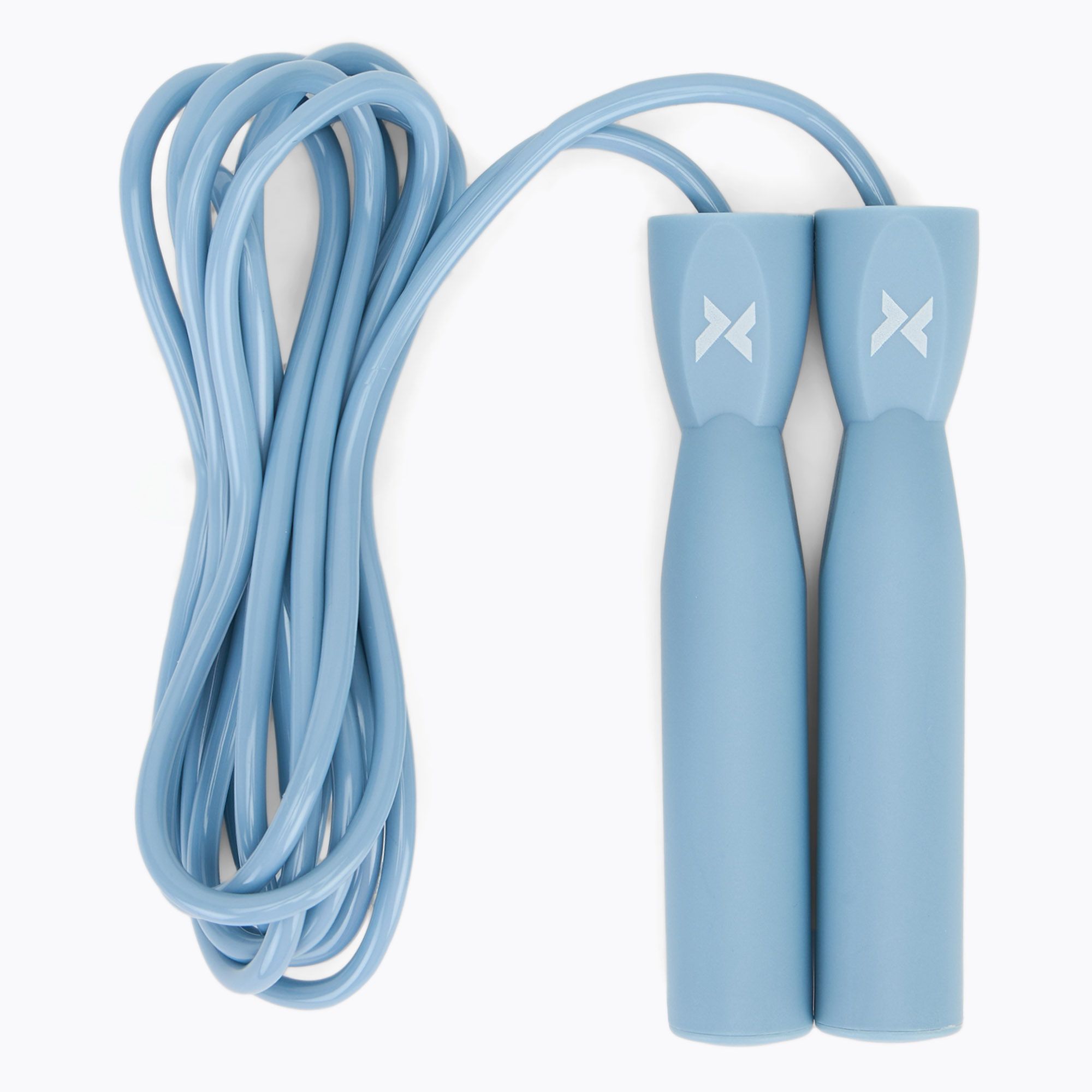 Corda Per Saltare Segmentata In Plastica 4,9 M - Colori Blu/rosso/bianco, Manico Colorato, Perfetta Per Allenamento E Coordinazione - 2