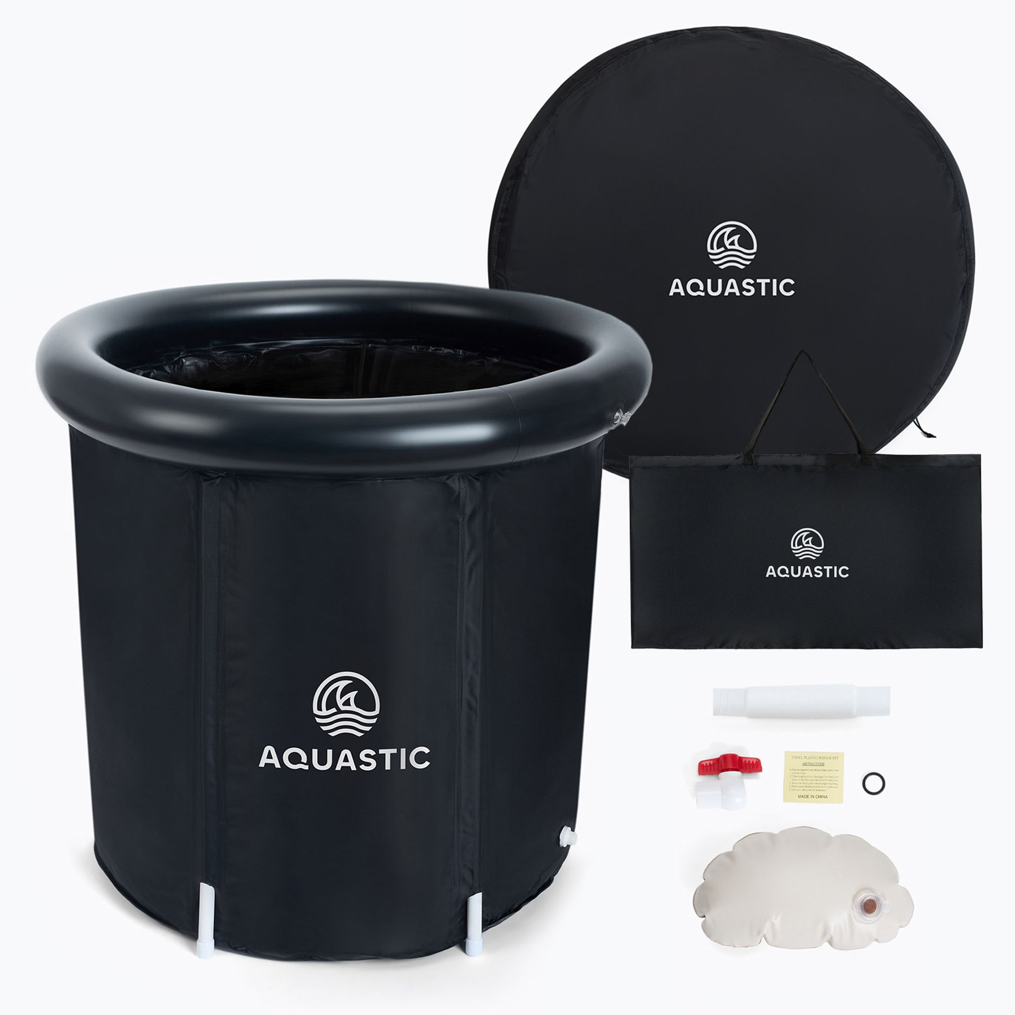 AQUASTIC Piscina bagni freddi Yeti Black