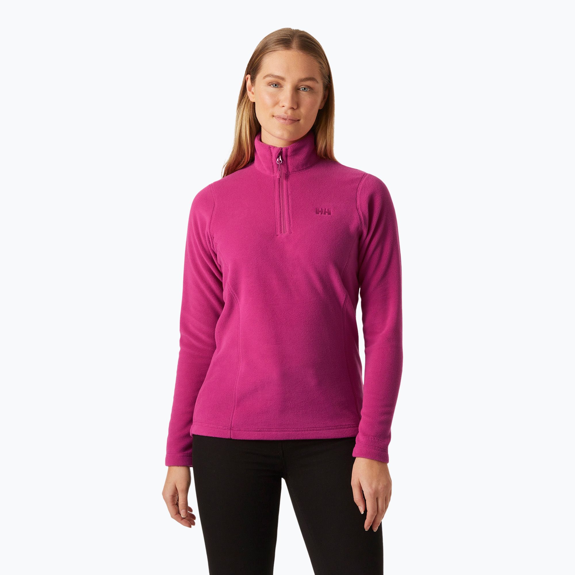 Felpa da trekking da donna Helly Hansen Daybreaker 1/2 Zip magenta 2.0 (S) (Daybreaker 1/2 Zip 50845_663)
