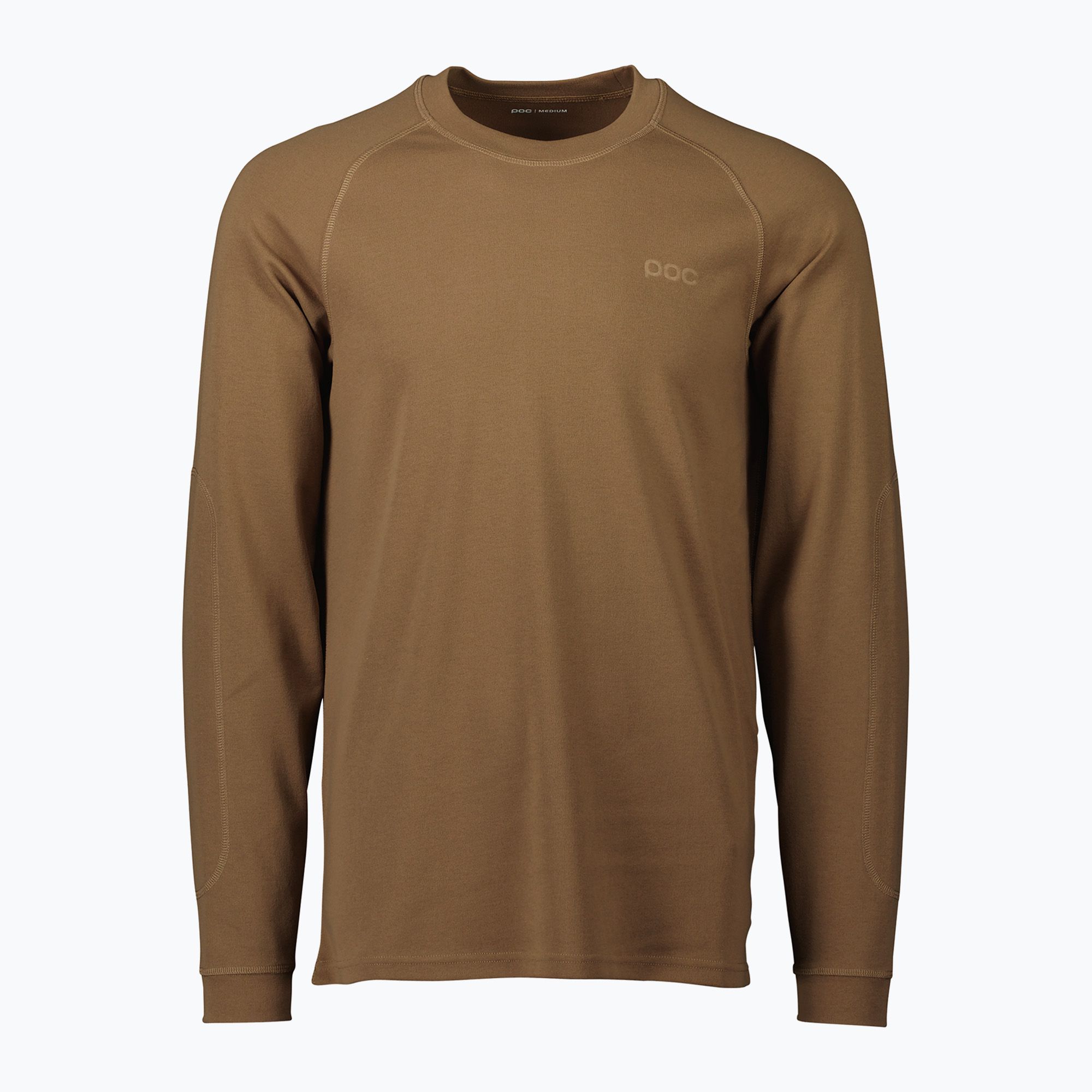 Felpa trekking da uomo POC Poise Crew marrone diaspro (M) (Poise Crew 52910)