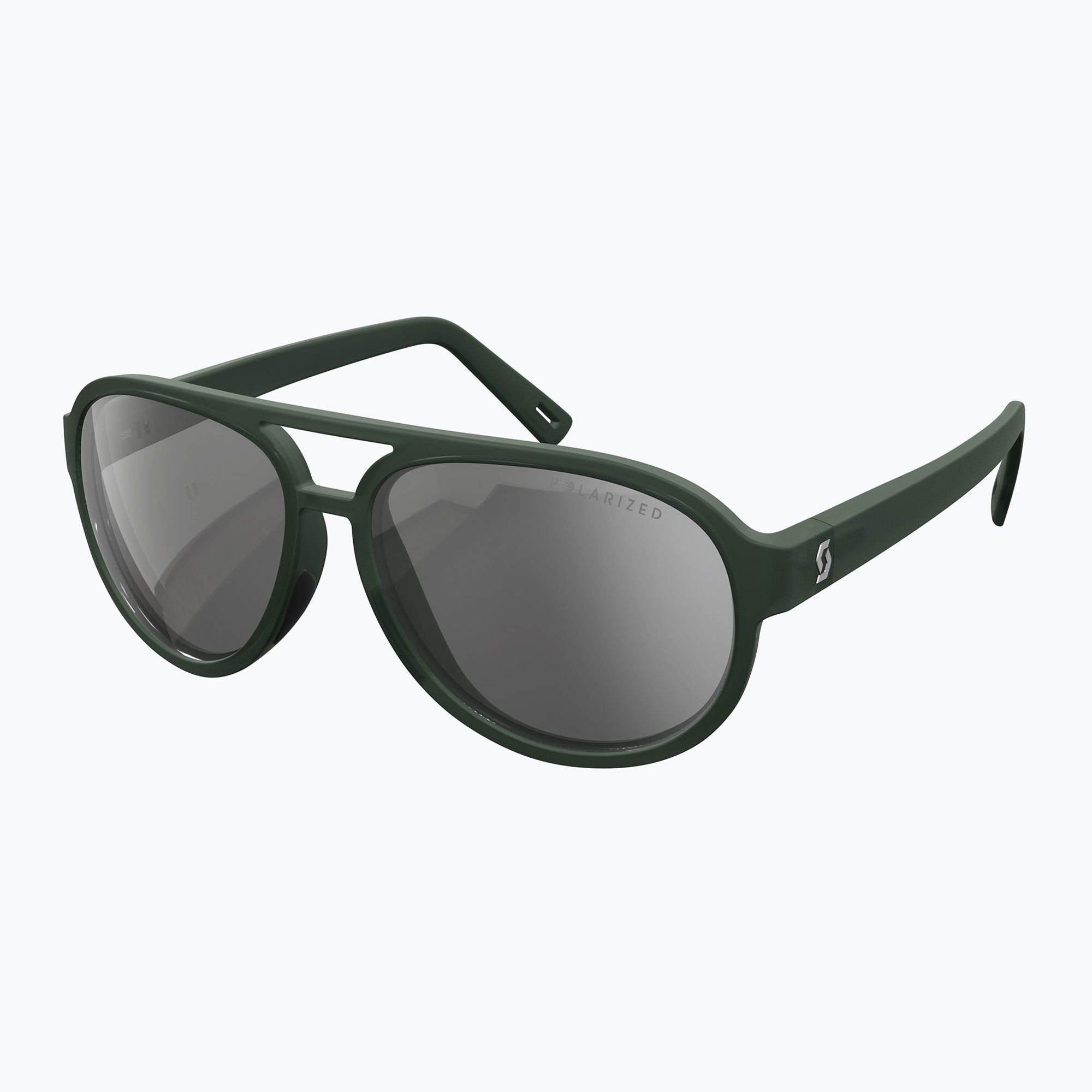Occhiali da sole SCOTT Bass Polarized nero/grigio eco polarizzati
