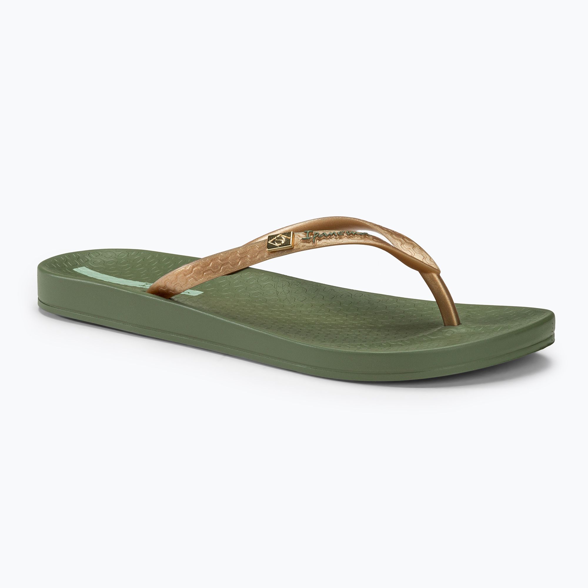 Infradito Ipanema Anatomic Brasilidade donna verde/oro (41-42 EU) (Anatomic Brasilidade 82932-AR850)