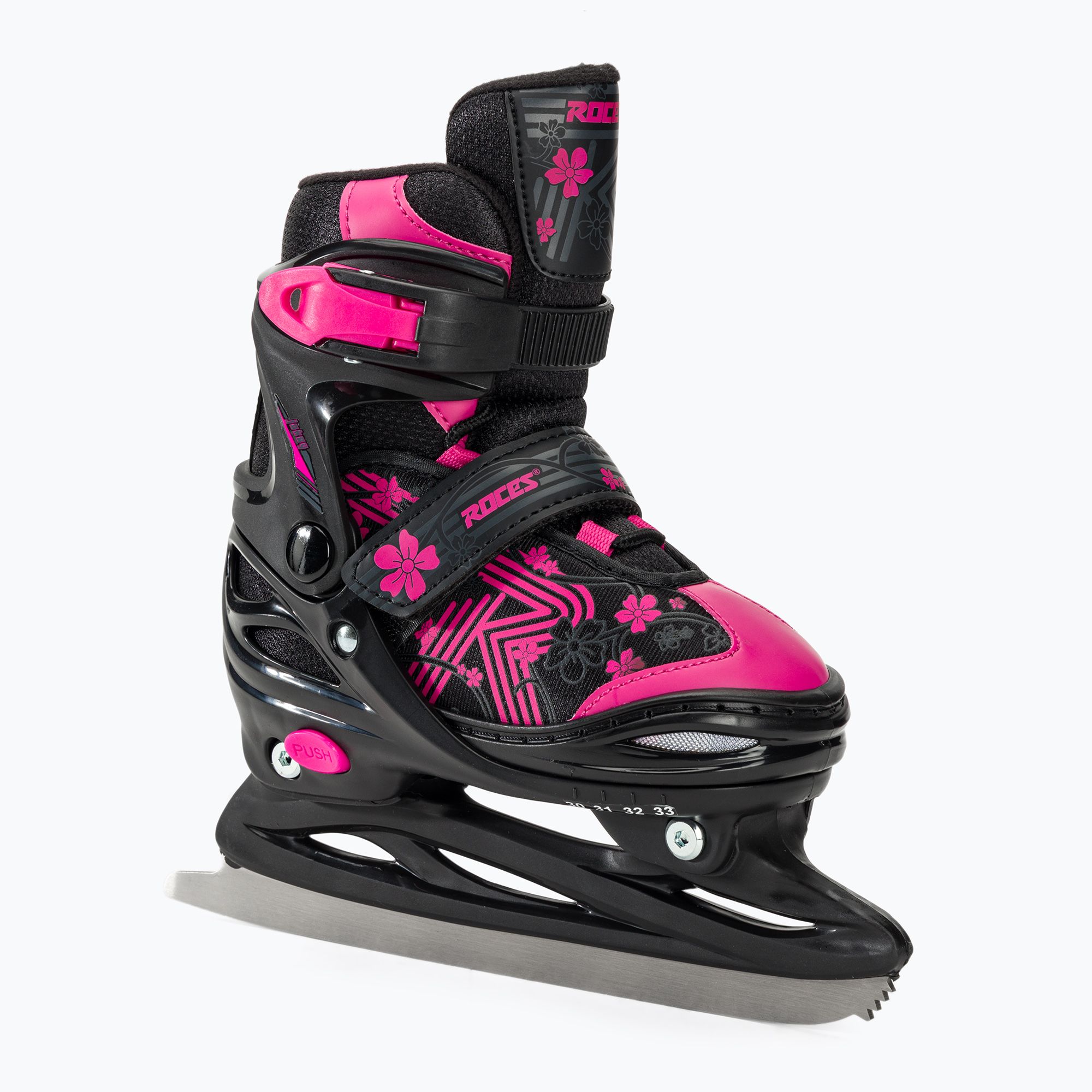 Roces Jokey Ice 3.0 Pattini da bambino nero/rosa (26-29 EU) (Jokey Ice 3.0 Girl 450708)