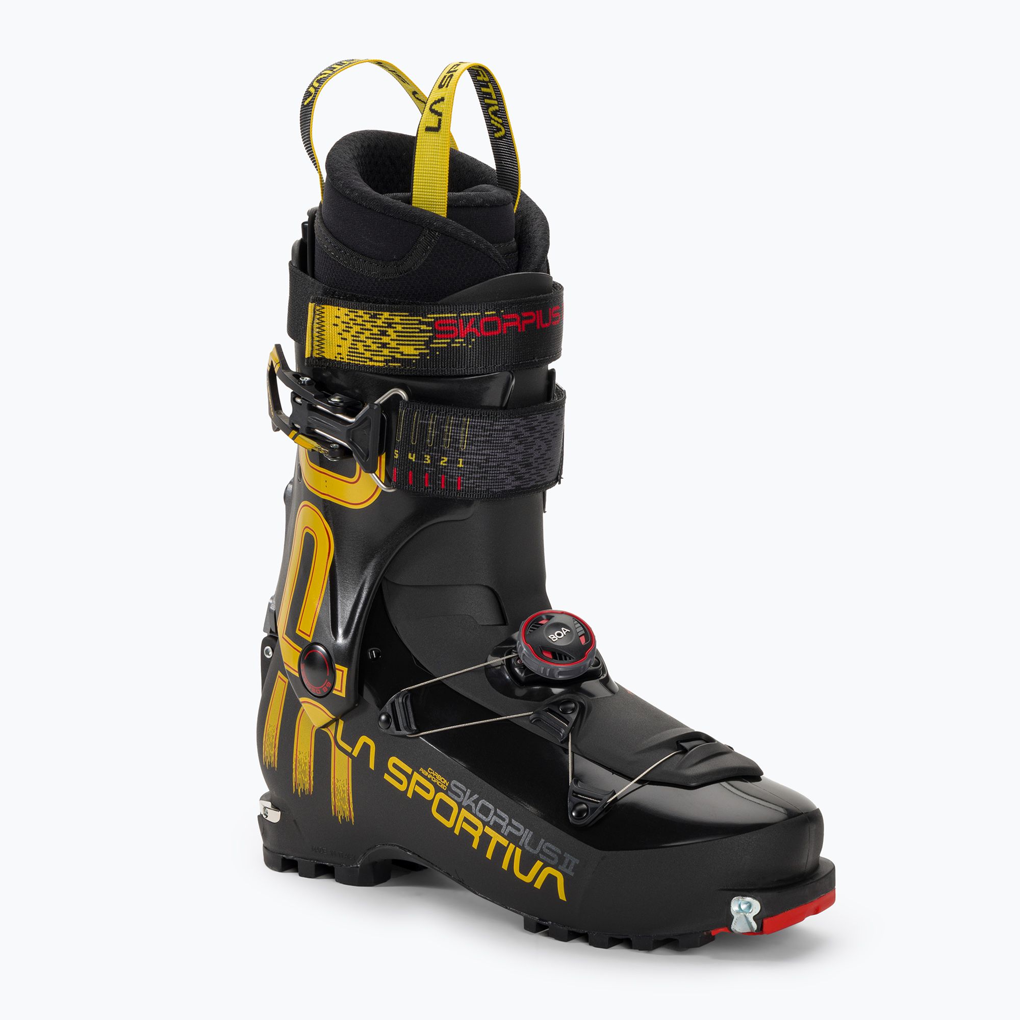 Scarpone da sci La Sportiva Skorpius CR II nero/giallo