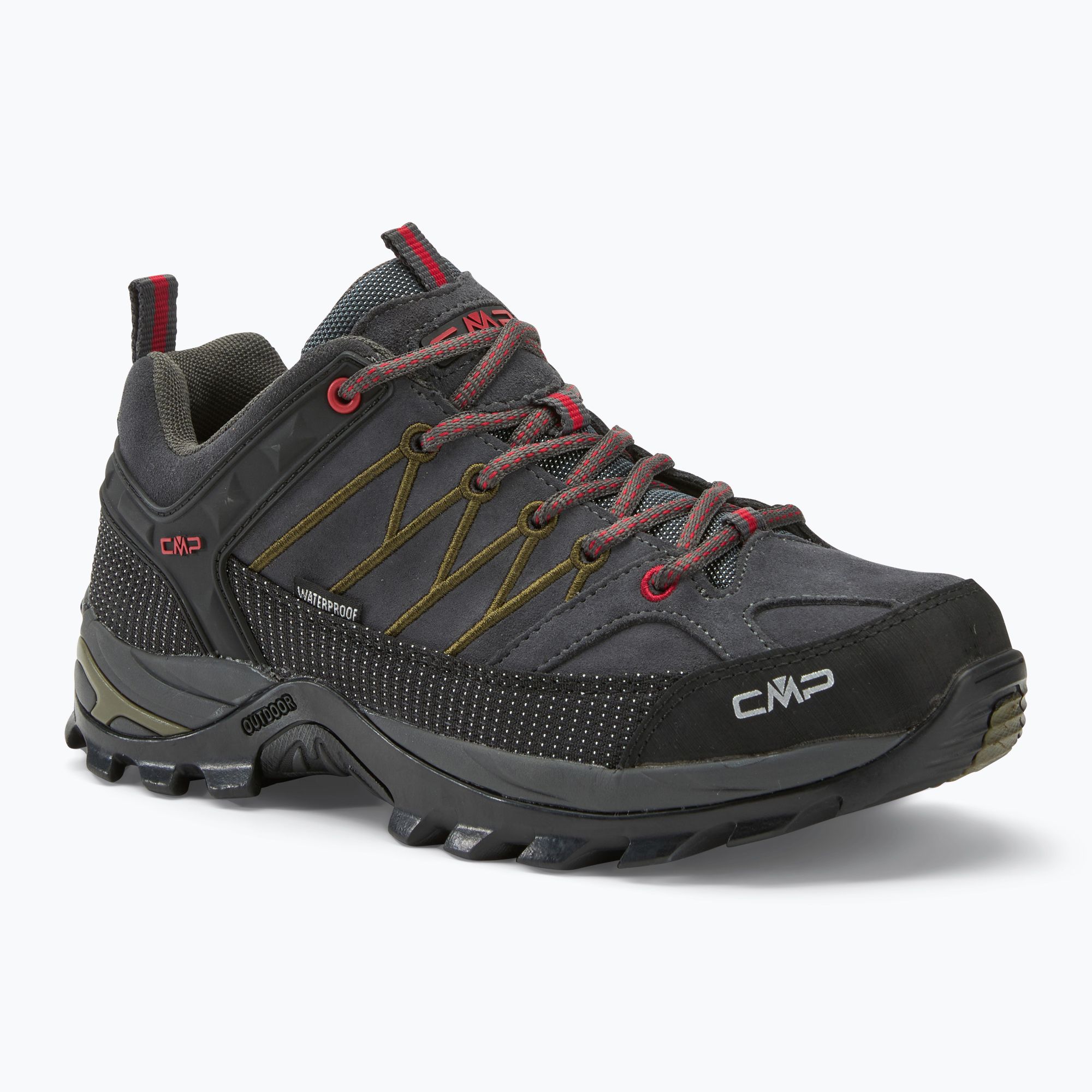 Scarponi da trekking CMP Rigel Low titanio / chill da uomo (43 EU) (Rigel Low 3Q13247/75US)