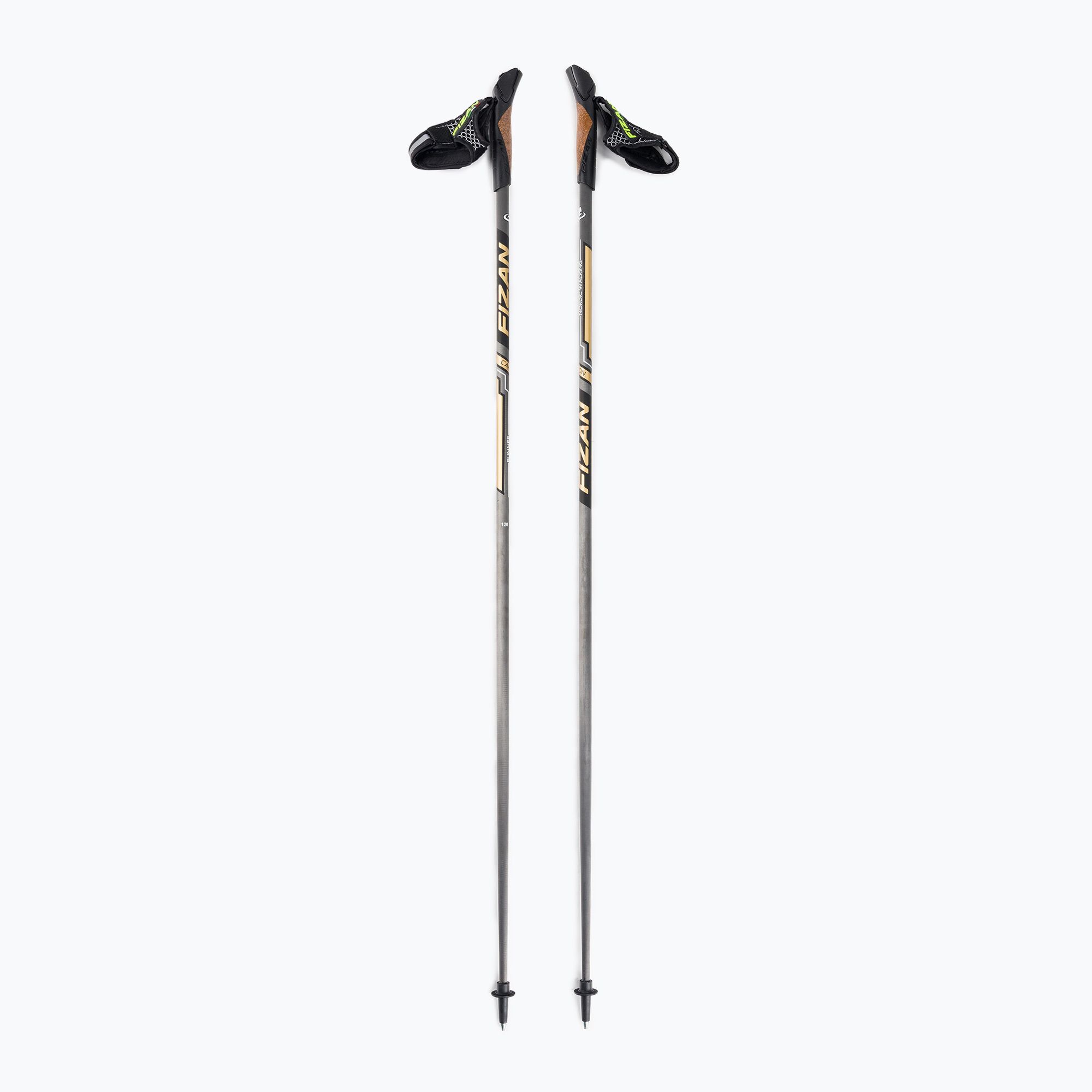 Bastoncini da nordic walking Fizan Runner oro (130 cm) (Runner S22 CA04)