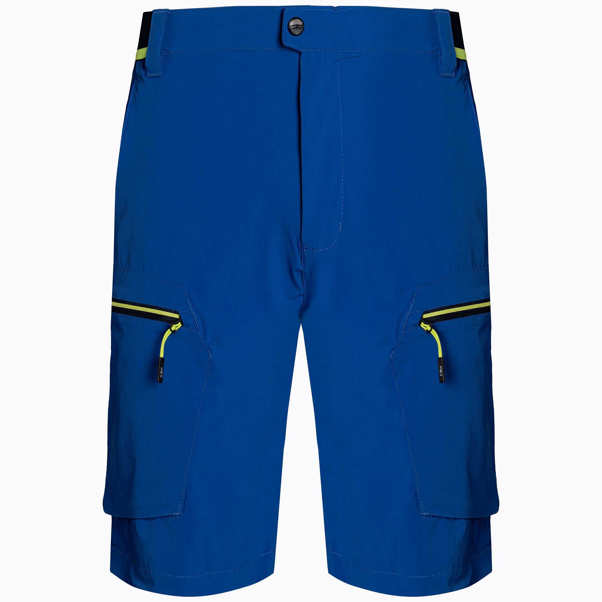 Pantaloncini da trekking CMP da uomo blu-verde 32T6687/M952