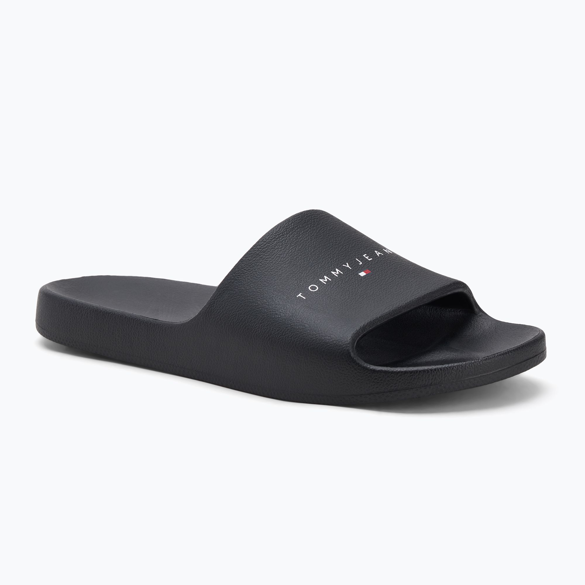 Tommy Jeans Basic Sandal infradito uomo nero (42 EU) (Basic Sandal EM0EM01559BDS)