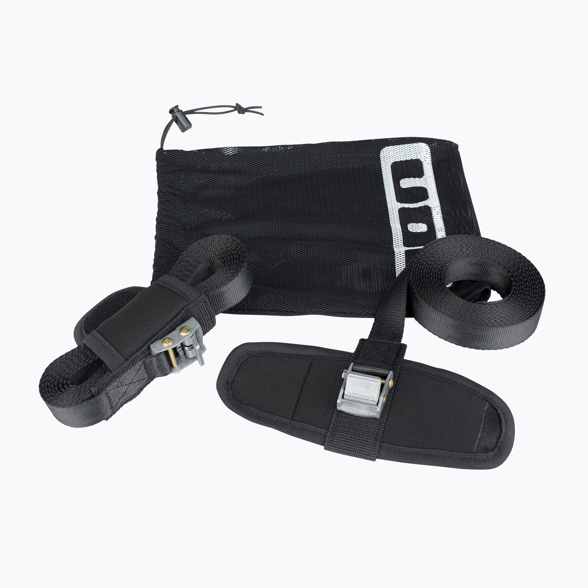 Cinghie per tetto ION nero (25 mm / 350 cm) (Roof Straps 48500-7060)