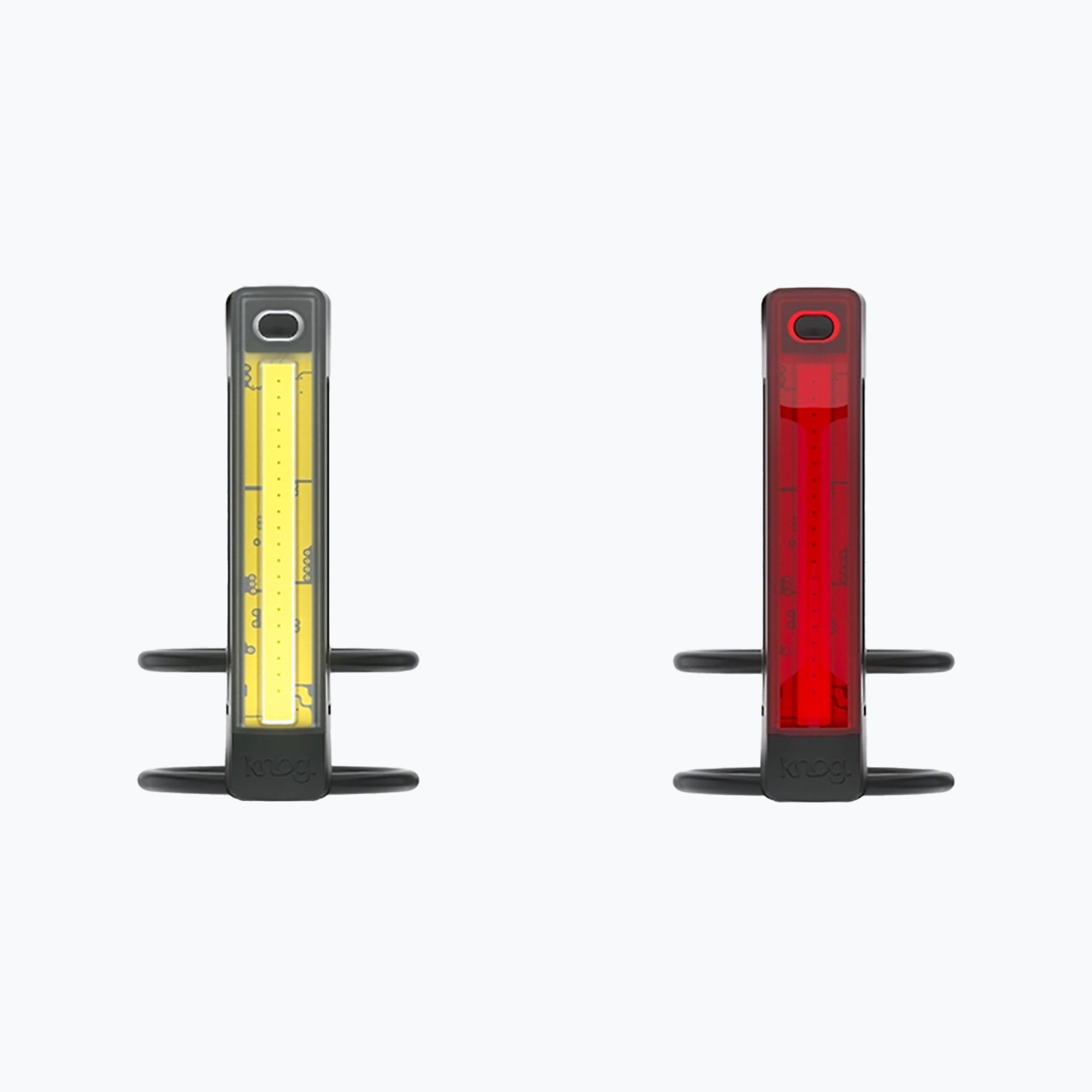Set di luci per bicicletta Knog Plus Twinpack nero (40 + 20 lm) (Plus Twinpack 12144)