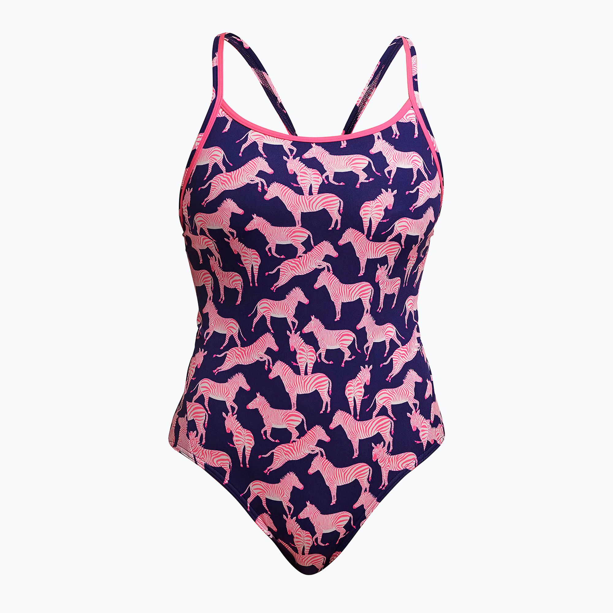 Costume intero da donna Funkita Diamond Back One Piece a strisce dolci (8 AUS) (Diamond Back One Piece FS11L7174808)