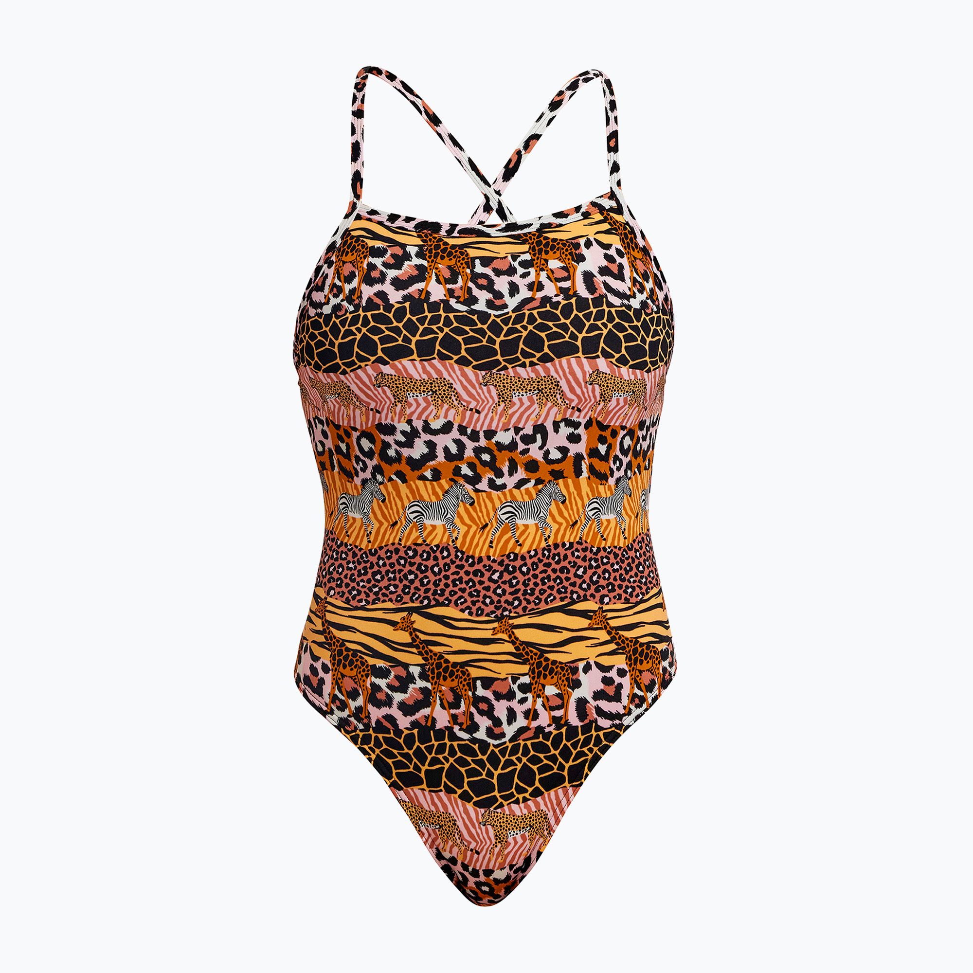 Funkita Tie Me Tight One Piece costume da bagno donna zoo life (6 AUS) (Tie Me Tight One Piece FKS036L7180412)