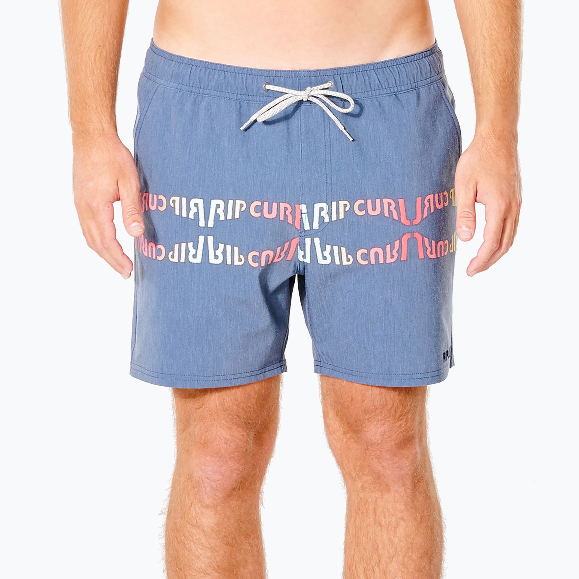 Pantaloncini da bagno Rip Curl Surf Revival Inverted Volley da uomo, navy (S) (Surf Revival Inverted Volley CBOTF9)