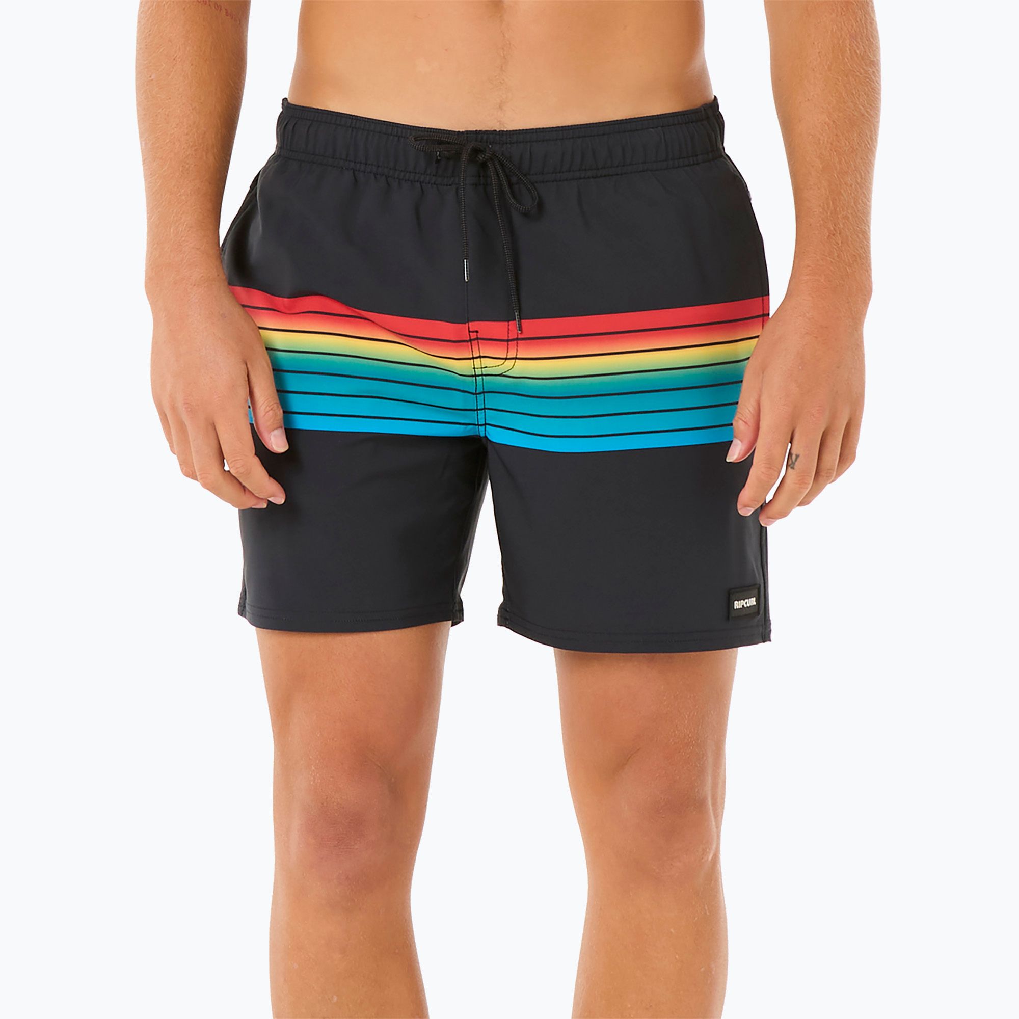 Pantaloncini da bagno Rip Curl Surf Revival Volley da uomo, nero (L) (Surf Revival Volley 0B6MBO)