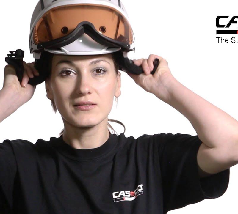 CASCO casco da sci SP-6 Visiera struttura nera 10