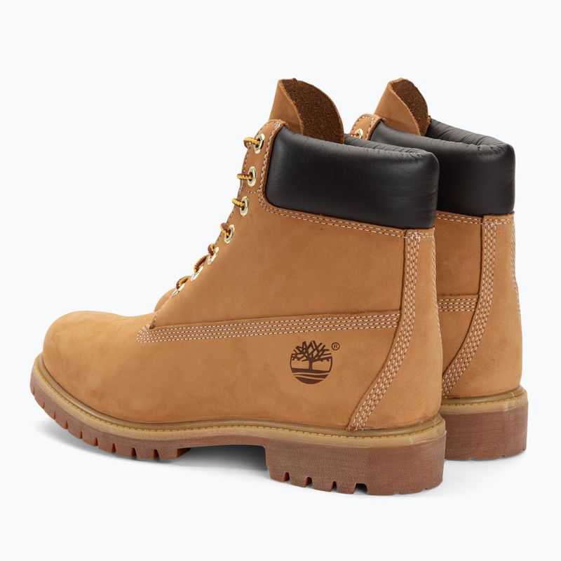 Uomo Timberland Premium 6 Inch grano nubuck stivali da trekking 3