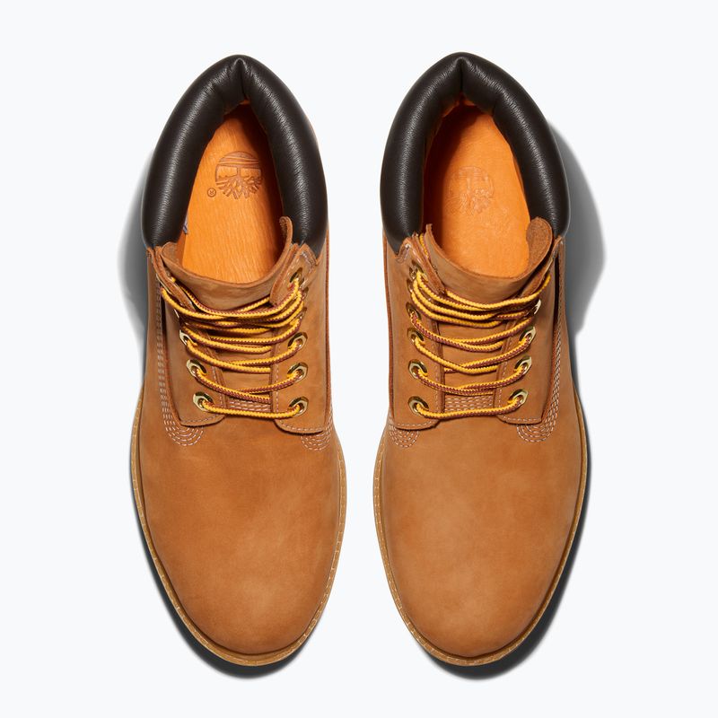 Uomo Timberland Premium 6 Inch grano nubuck stivali da trekking 11