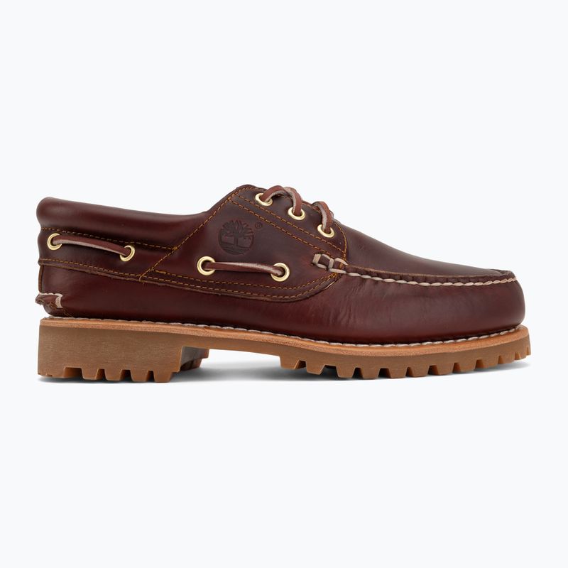 Scarpe da uomo Timberland Authentics 3 Eye Classic burgundy 2