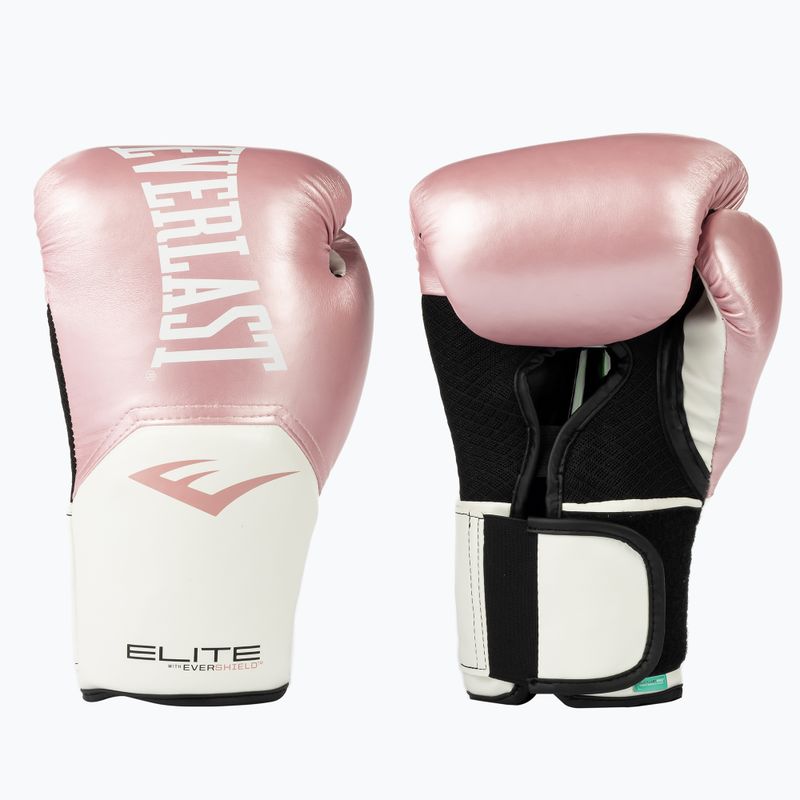 Guanti da boxe da donna Everlast Pro Style Elite 2 rosa EV2500 3