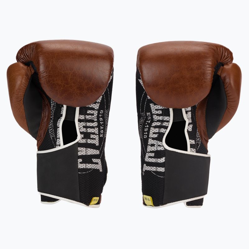 Everlast 1910 Guanti da boxe classici marroni EV1910 2