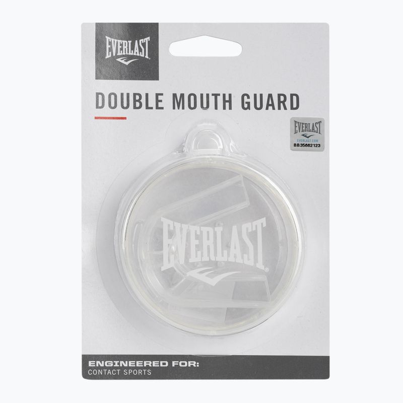 Everlast protezione doppia mascella trasparente 4410