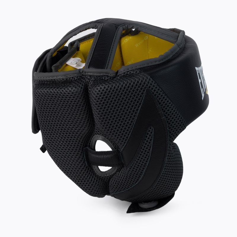 Everlast C3 Evercool Pro Premium Leather casco da boxe nero EV3711 2
