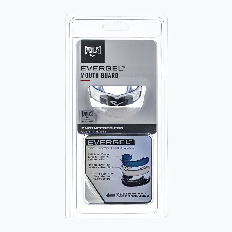 Everlast protezione mascella singola blu EV1400