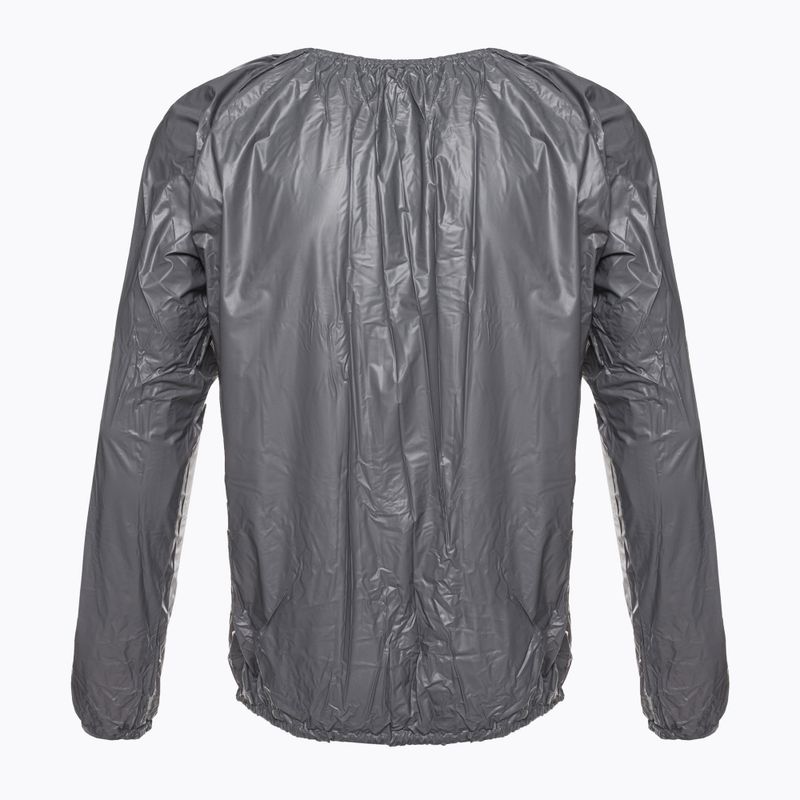 Tuta da boxe da uomo Everlast Sauna grigio/nero 3