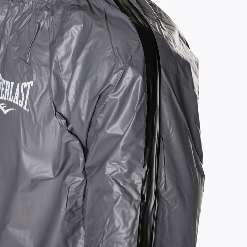 Tuta da boxe da uomo Everlast Sauna grigio/nero 6