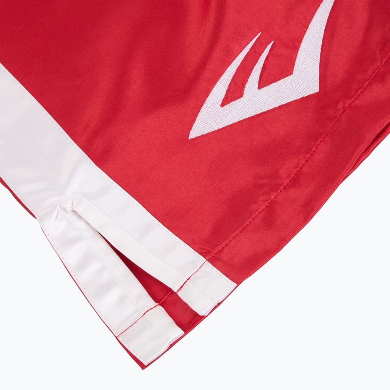 Pantaloncini da allenamento da uomo Everlast Trunks Pro rosso/bianco 4