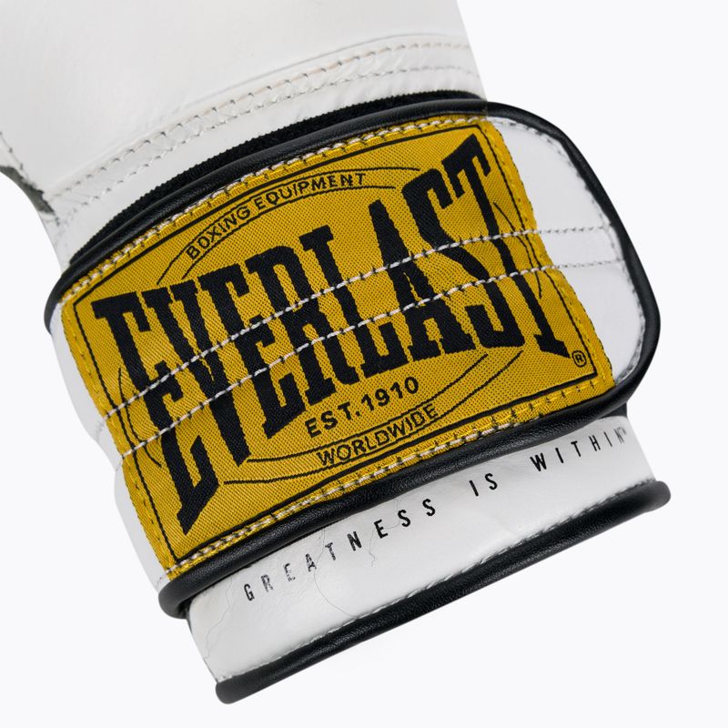 Guantoni da boxe Everlast 1910 Classic Pro bianco EV1910 5