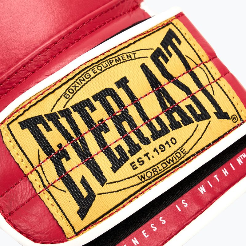 Guantoni da boxe Everlast 1910 Classic Pro rossi 4