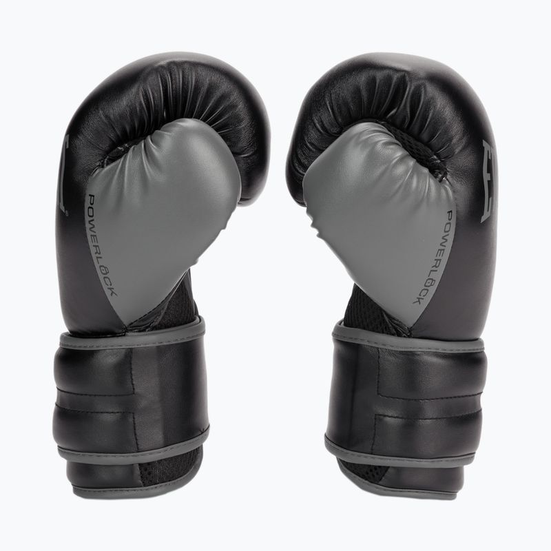 Everlast Powerlock PU guanti da boxe da uomo nero EV2200 4