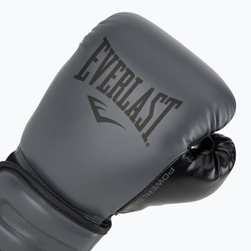 Guantoni da boxe Everlast Powerlock 2 charocal 5