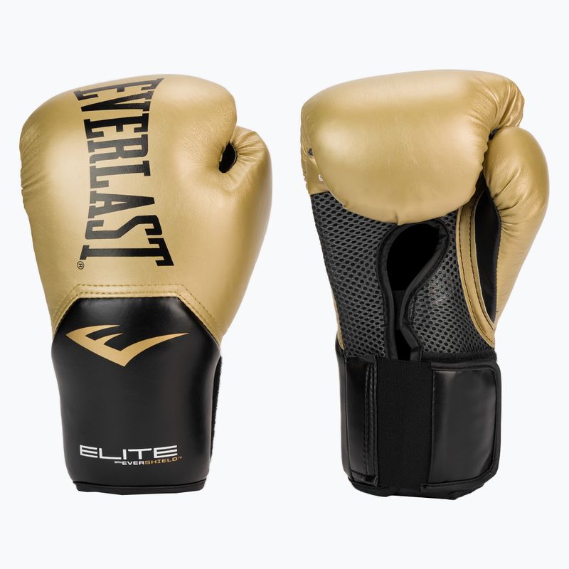 Guantoni da boxe Everlast Pro Style Elite 2 oro EV2500 3