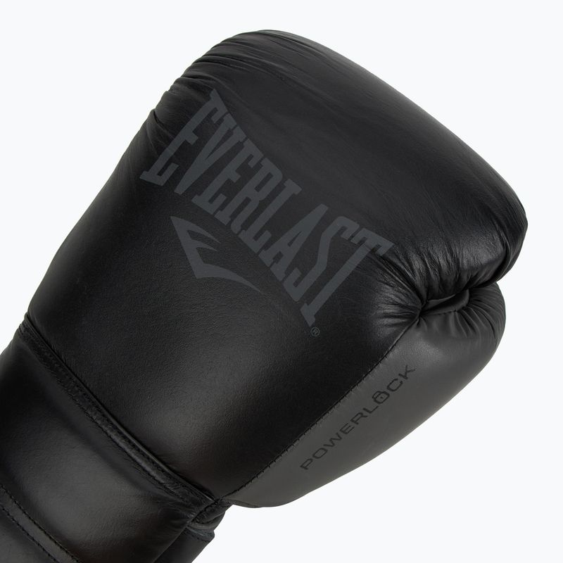 Everlast Powerlock 2 Laced Pro Training Guantoni da boxe neri 5
